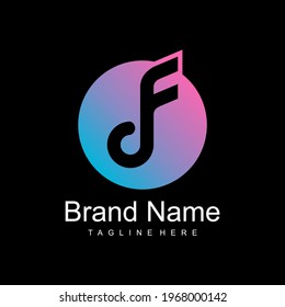 diseño de logotipo de medios de comunicación idea creativa vectorial 