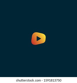Media logo design vector unique modern
