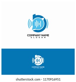 media logo designs vector template
