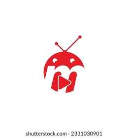 media Logo, M letter logo, Creative Design