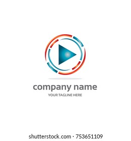 media logo template