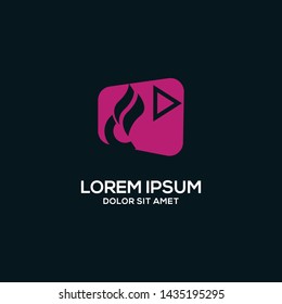 media logo template vector eps 10
