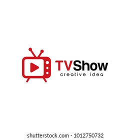 Media logo template vector illustration.