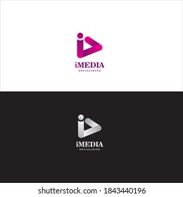 Logotipo de medios en vector