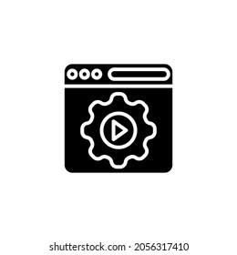 Icono de Media Marketing en vector. Logotipo