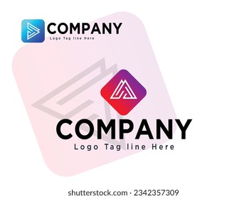 Media  Marketing logo, Rocket, Marketing, Company logo, Business logo, Modern, minimalist, Unique design