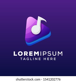 media music concept logo Premium Vector, icon music, music logo