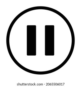 Media, Music player control button icon design vector