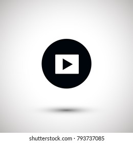 Media play icon