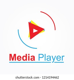 Media Play Logo Template