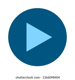 media player button, Play video, music, movie 