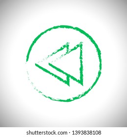 Media Player button reverse with White Background