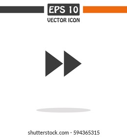 Media player button  Vector Icon.