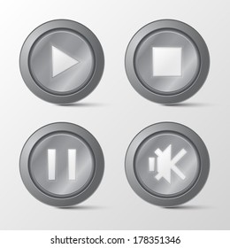 Media player button,Power Off