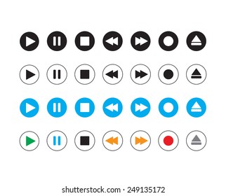 Media Player Buttons