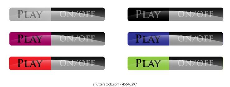 Media player buttons