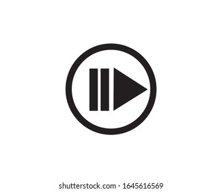 media player buttons icon design
