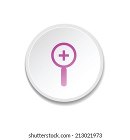 Media player buttons. internet icon. vector illustration 