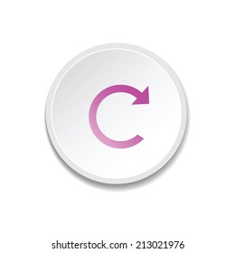 Media player buttons. internet icon. vector illustration