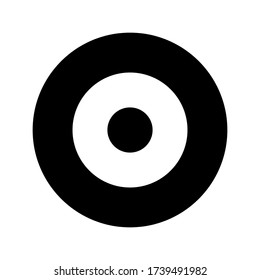 Media player buttons vector icon illustration color editable. eps 10