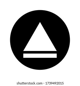 Media Player Schaltflächen Vektor Symbol Illustration Farbe editierbar. 10