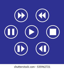 media player control button