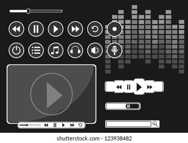 media player design elements