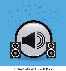 media player design, vector illustration eps10 graphic 