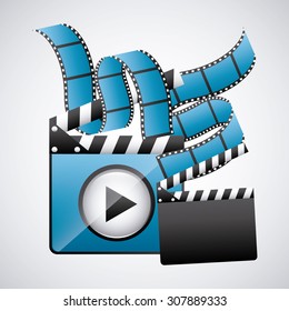 media player design, vector illustration eps10 graphic 