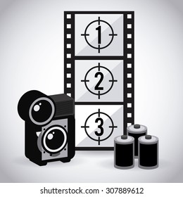 media player design, vector illustration eps10 graphic 