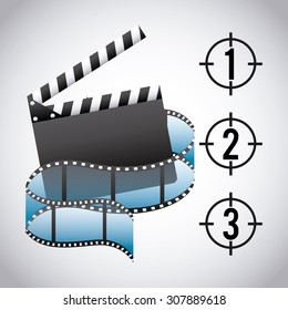 media player design, vector illustration eps10 graphic 