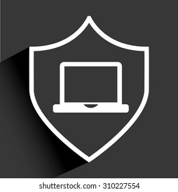 media player icon design, vector illustration eps10 graphic 