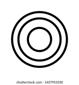Media player icon. flat illustration of Media player vector icon for web. Perfect use for website, app, pattern, etc.