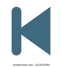Media player icon. flat illustration of Media player vector icon for web