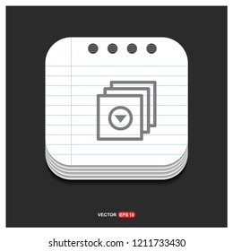 Media Player Icon - Free vector icon