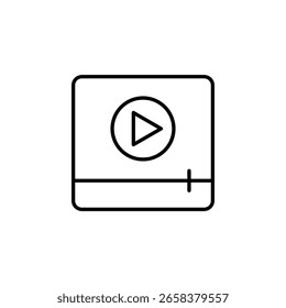 Media Player Icon for Interface Use