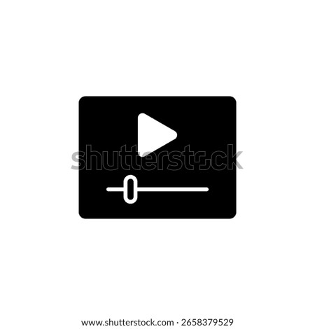 Media Player Icon for Interface Use