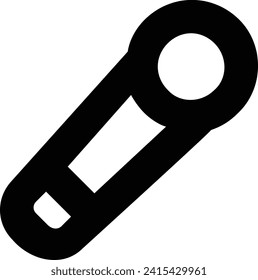 Diseño del vector del icono del reproductor de medios en el esquema de estilo