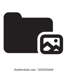 Media Player Icon Solid Style