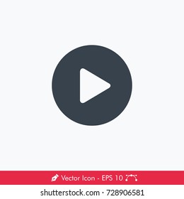 Media Player Icon / Vector