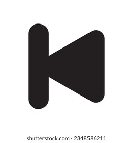 media player icon vector illustration logo design