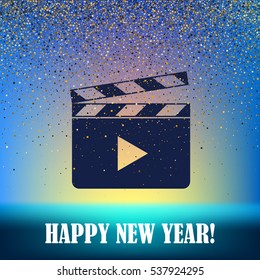 Media player icon vector illustration