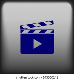 Media player icon vector illustration