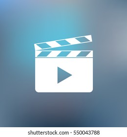 Media player icon vector illustration