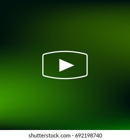 Media player icon vector illustration