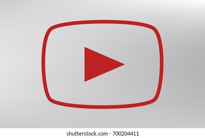 Media player icon vector illustration