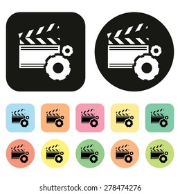 Media Player icon. Video player icon