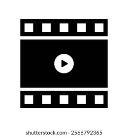 media player icon video symbol