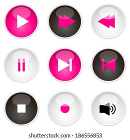 Media player icons