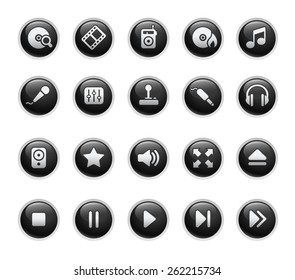 Media Player Icons